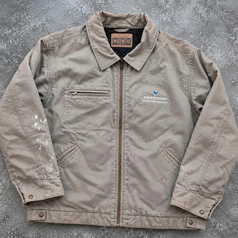 Swingster Heartland veste Workwear Mechanic Jacket XXL beige matelassée