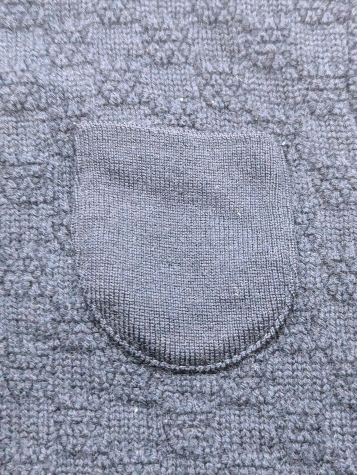 Saint James cardigan gilet pure laine vierge Made in France bleu marine XS / 38 – St. James – taille XS / 34 / 6 5