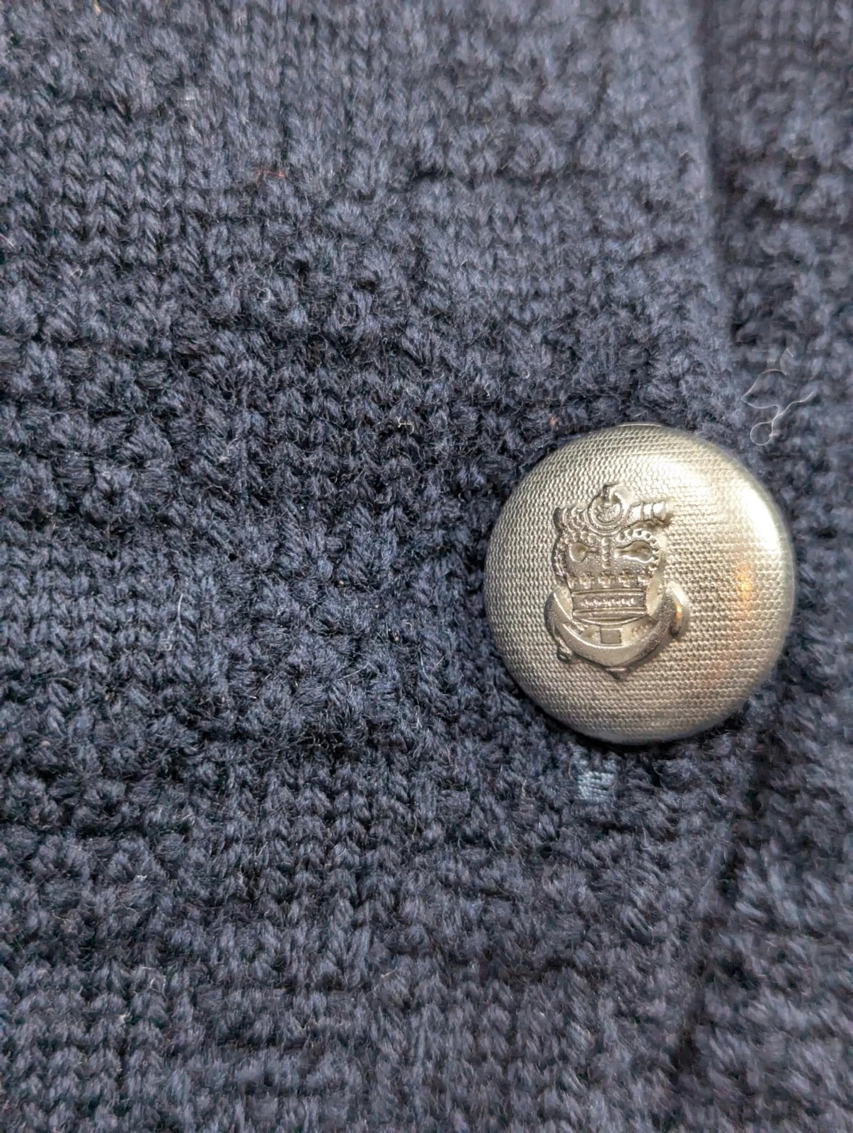 Saint James cardigan gilet pure laine vierge Made in France bleu marine XS / 38 – St. James – taille XS / 34 / 6 4