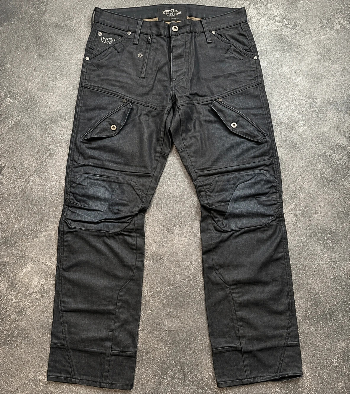 G-Star RAW Scuba 5620 Tapered – Pantalon cargo double knee W36 L34 neuf