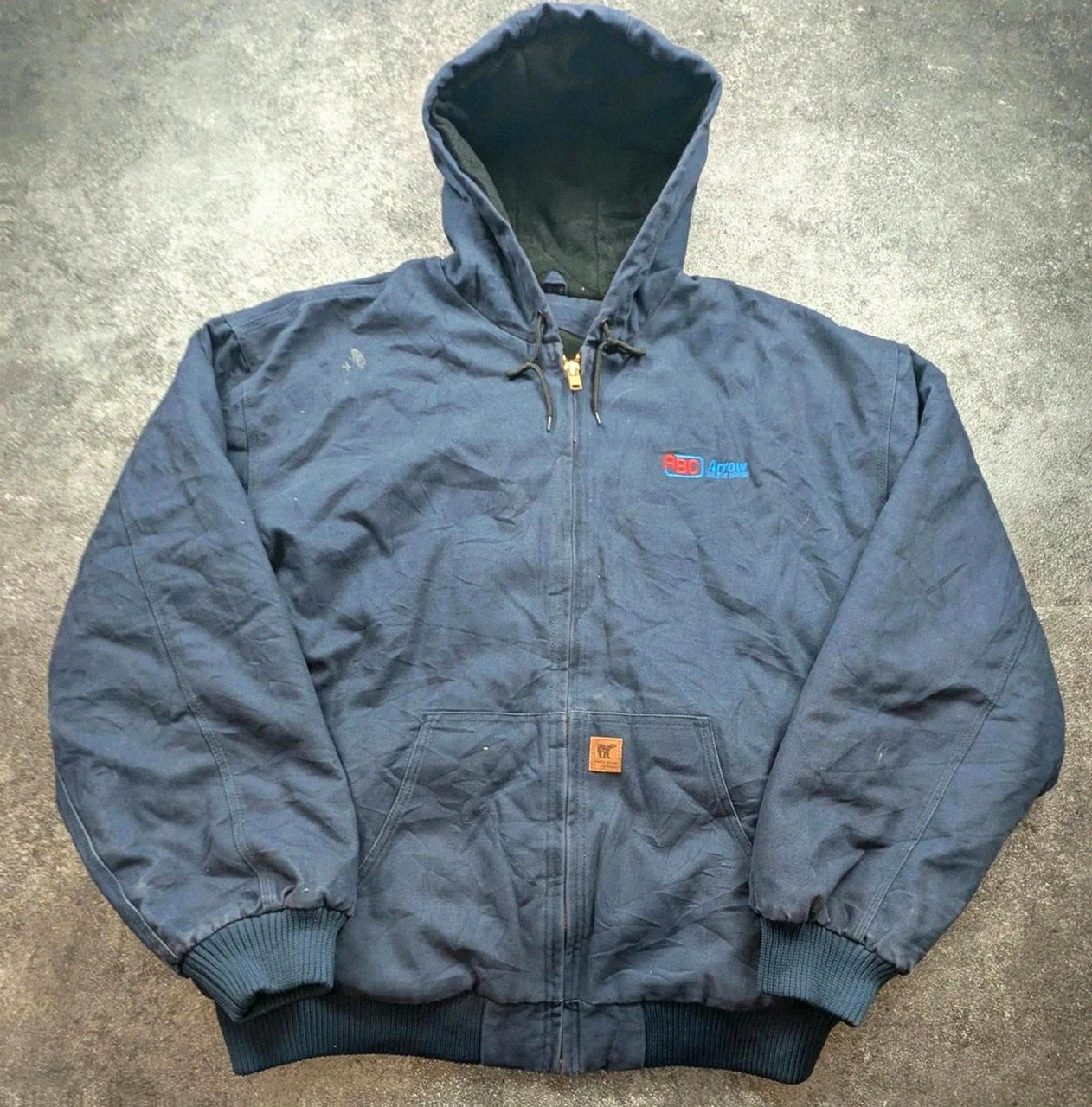 White Bear Active Jacket workwear 2XL Tall bleu marine capuche doublée – WORKWEAR – taille XXL 2