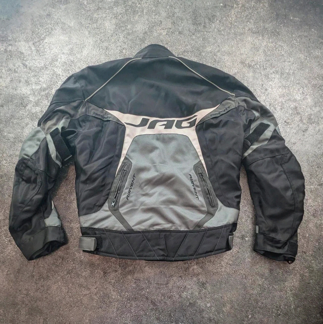 Veste moto Jag Airvent Spider noir gris textile biker touring taille 52/42 L – Spider – taille L 2