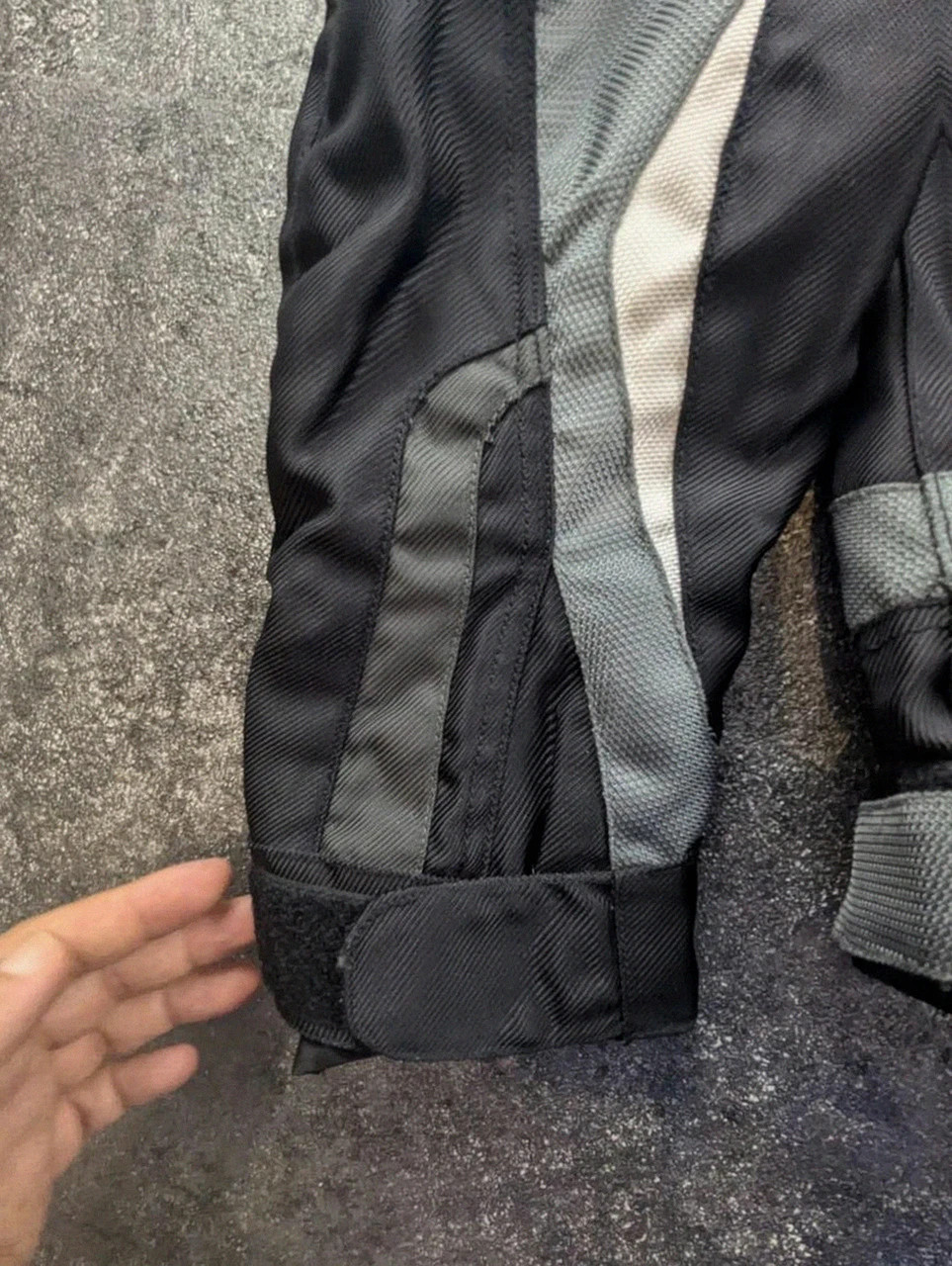 Veste moto Jag Airvent Spider noir gris textile biker touring taille 52/42 L – Spider – taille L 4