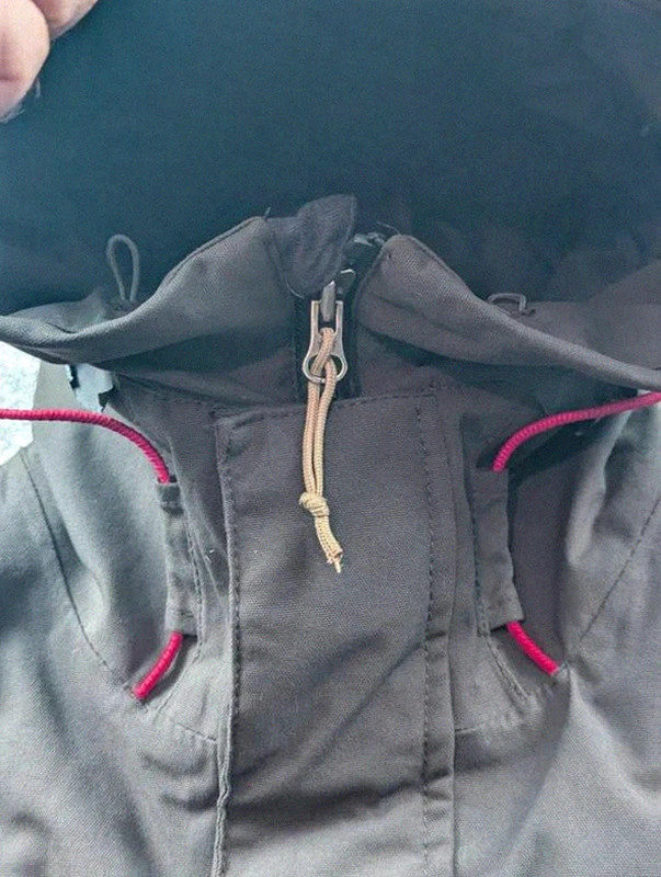 Parka Didriksons 1913 Dry5 S/M – veste technique outdoor grise à capuche – Didriksons – taille S 3