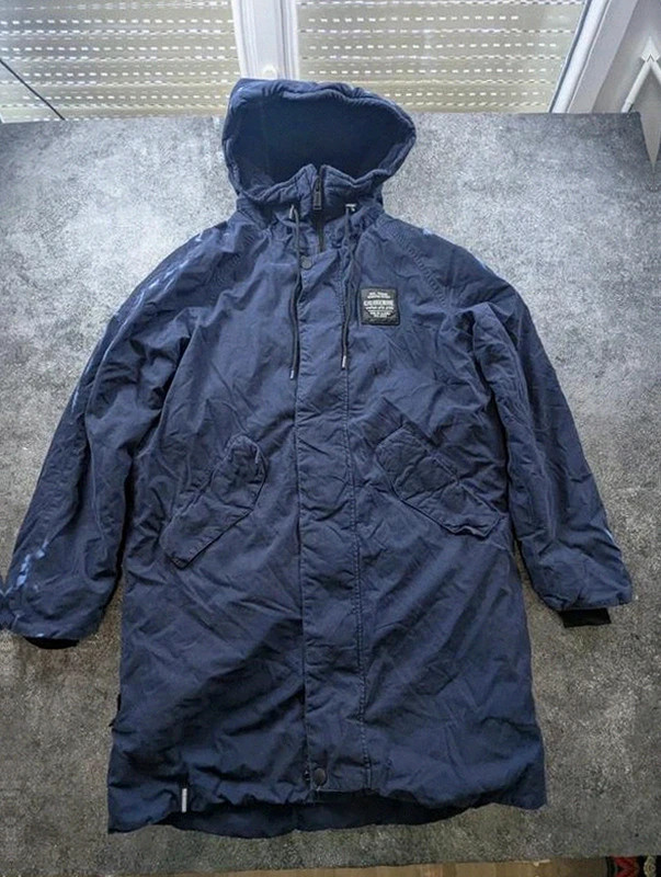 Parka Khujo Genuine Hook2 M bleu marine – doublée chaude Utility Outdoor Y2K – khujo – taille M 2