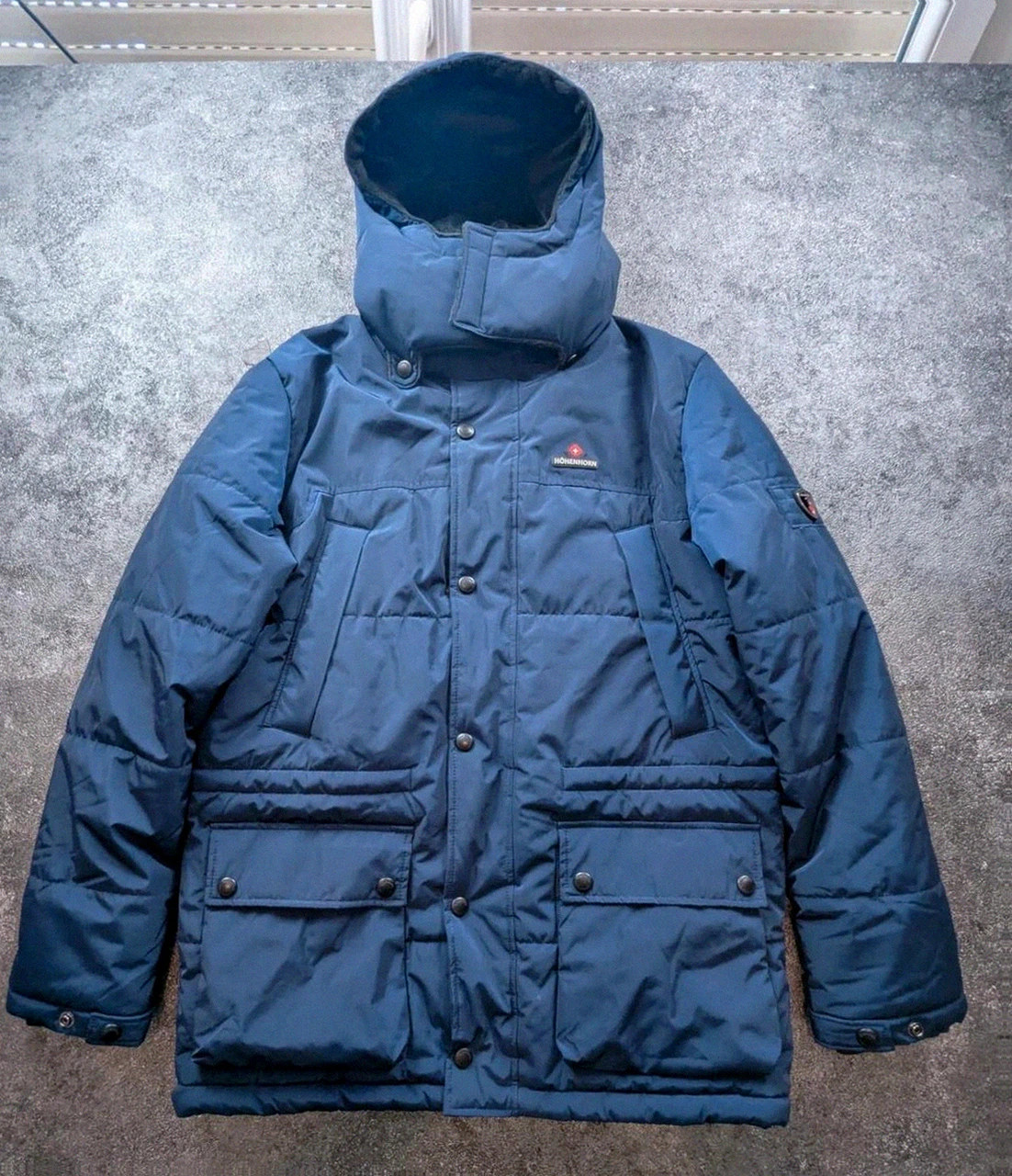 Parka Höhenhorn Mangard homme S bleu marine – veste hiver chaude fourrée outdoor – hohenhorn – taille S 2