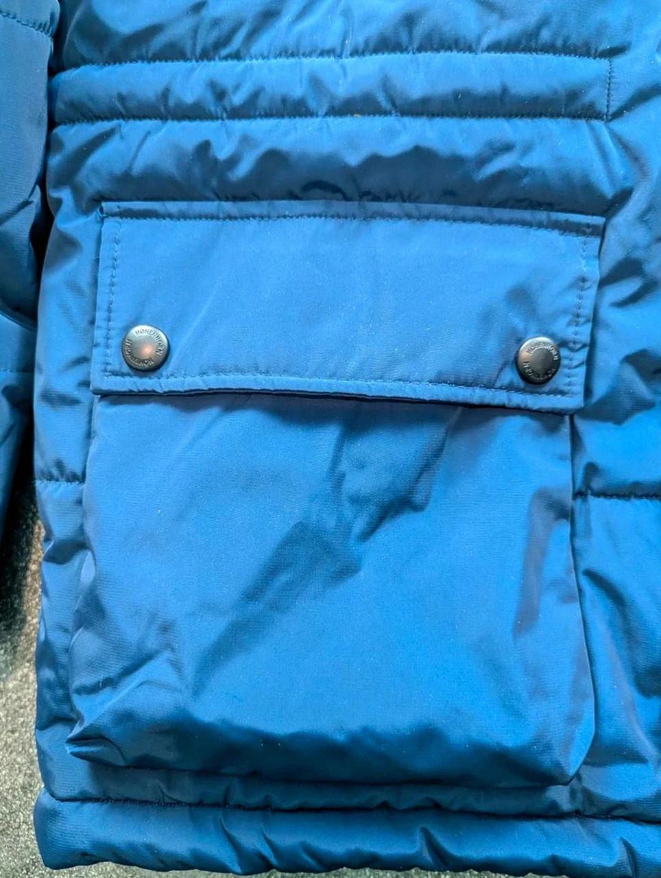 Parka Höhenhorn Mangard homme S bleu marine – veste hiver chaude fourrée outdoor – hohenhorn – taille S 5