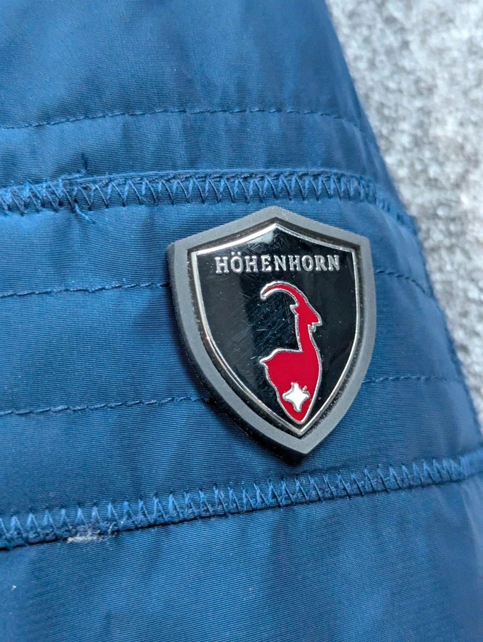 Parka Höhenhorn Mangard homme S bleu marine – veste hiver chaude fourrée outdoor – hohenhorn – taille S 4