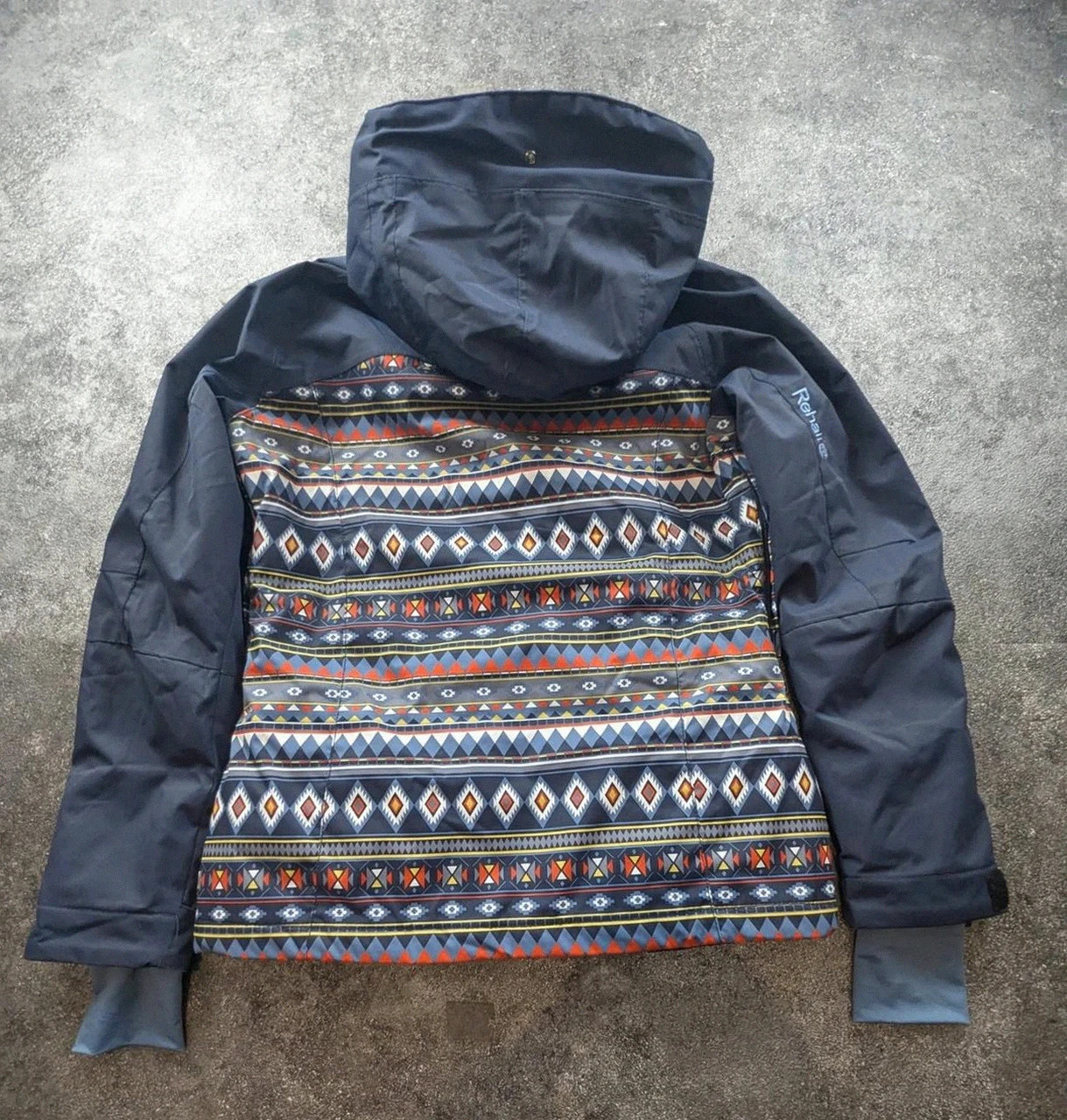 Rehall Reh-tec 10K veste technique outdoor montagne randonnée ski gorpcore M crazy pattern – Rehall – taille M / 38 / 10 3