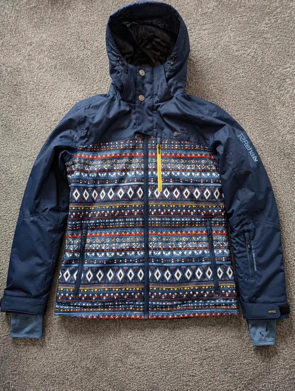 Rehall Reh-tec 10K veste technique outdoor montagne randonnée ski gorpcore M crazy pattern