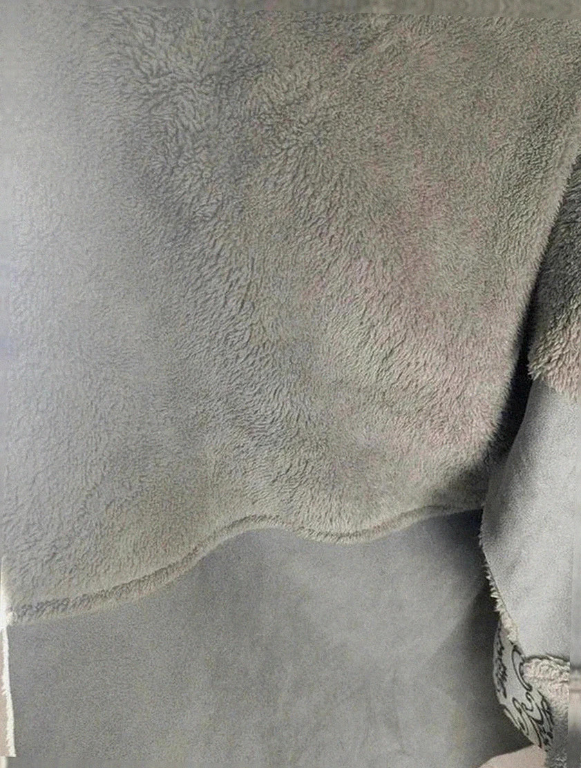 Manteau hivernal Laura di Sarpi très chaud doublé polaire gris pilou pilou – femme – Laura di Sarpi – taille L / 40 / 12 5
