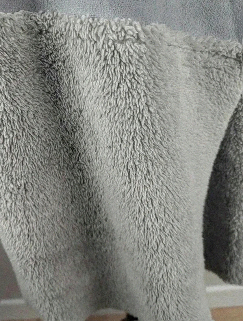 Manteau hivernal Laura di Sarpi très chaud doublé polaire gris pilou pilou – femme – Laura di Sarpi – taille L / 40 / 12 3