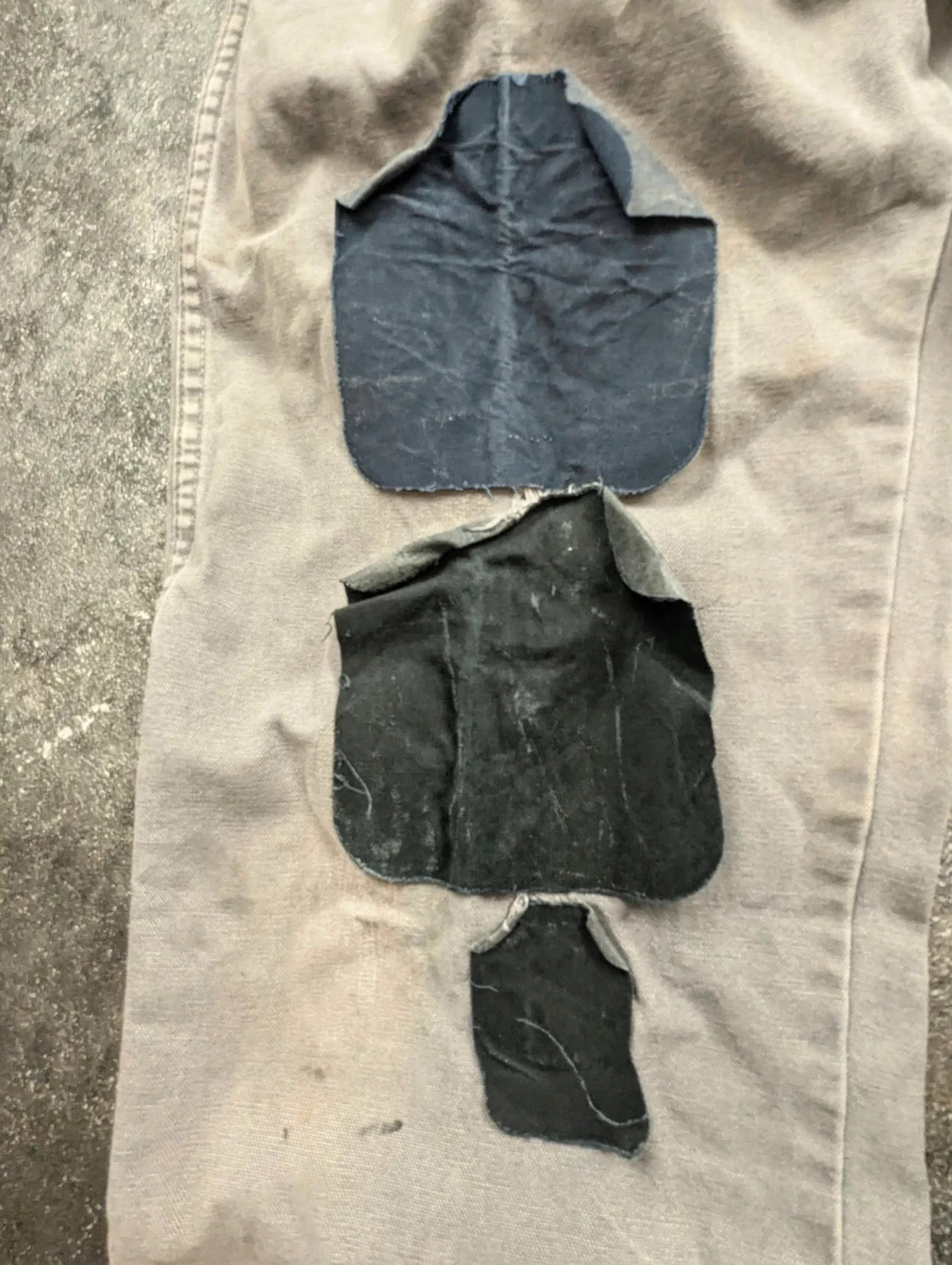 Dickies W34 L30 pantalon workwear distressed thrashed patchs Made in Mexico – Dickies – taille W34 | FR 44 3