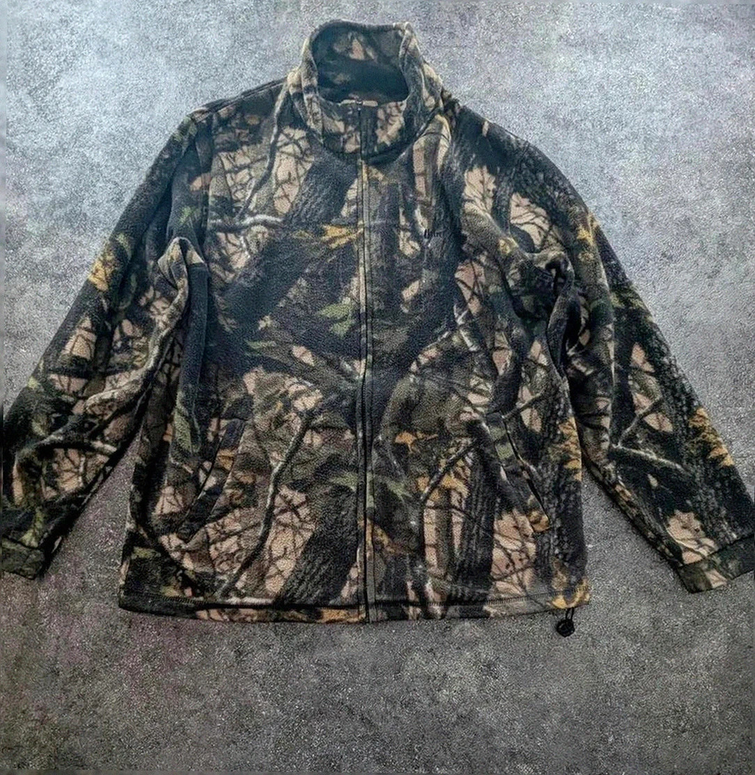 Polaire camouflage univers Xxl zip hunting outdoor style realtree gorpcore