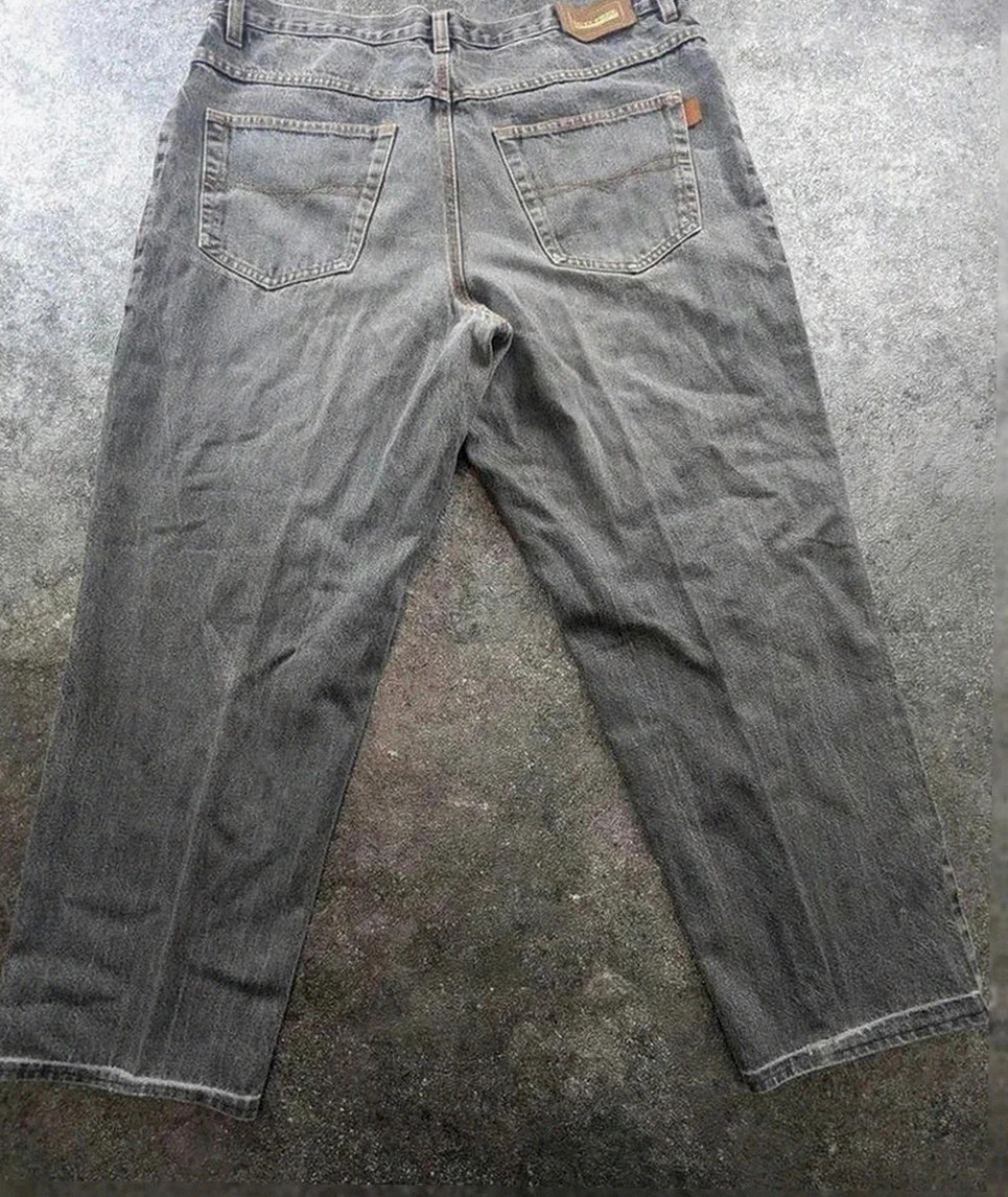 Jean Duty Free gris vintage homme taille Xl Xxl 58 denim straight fit streetwear workwear utilitaire – Vintage Dressing – taille XXL 2