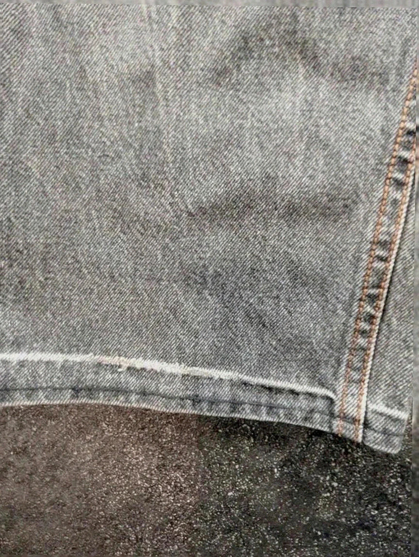 Jean Duty Free gris vintage homme taille Xl Xxl 58 denim straight fit streetwear workwear utilitaire – Vintage Dressing – taille XXL 5