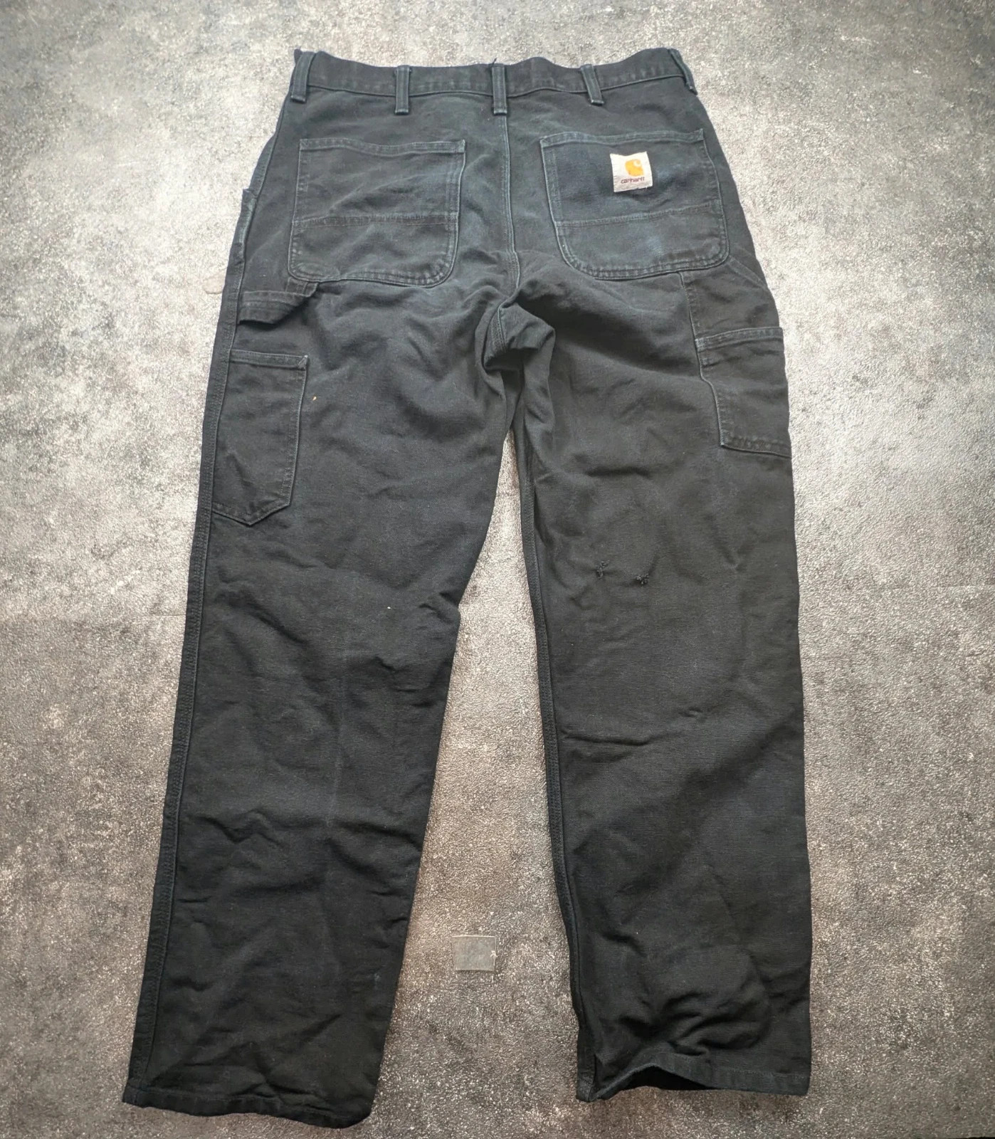 Carhartt WIP Carpenter W32 L32 pantalon Workwear Utility noir patiné – Carhartt – taille W32 | FR 42 3