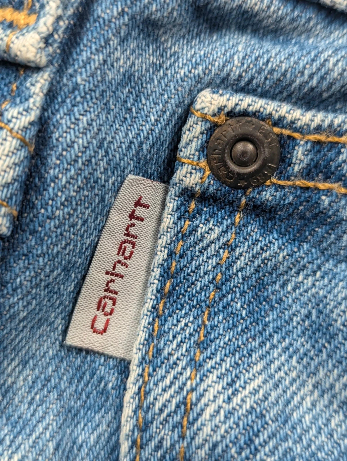 Carhartt B18 DST 46x30 jean vintage Traditional Fit workwear denim – Carhartt – taille W46 | FR 56 3