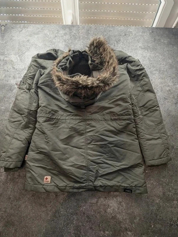Khujo Patrick II parka vintage kaki militaire utility workwear taille M – khujo – taille M 3