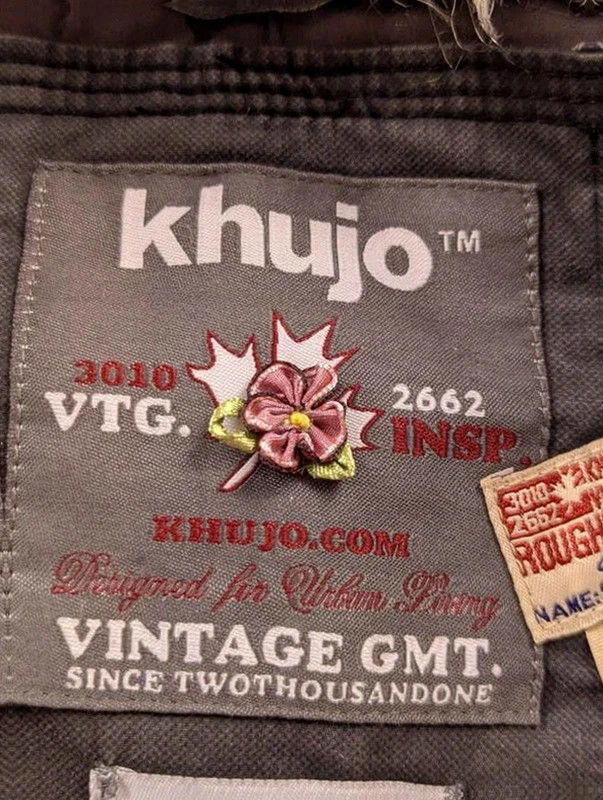 Parka Khujo Vintage GMT Y2K gris anthracite style workwear utility taille S – khujo – taille S / 36 / 8 4