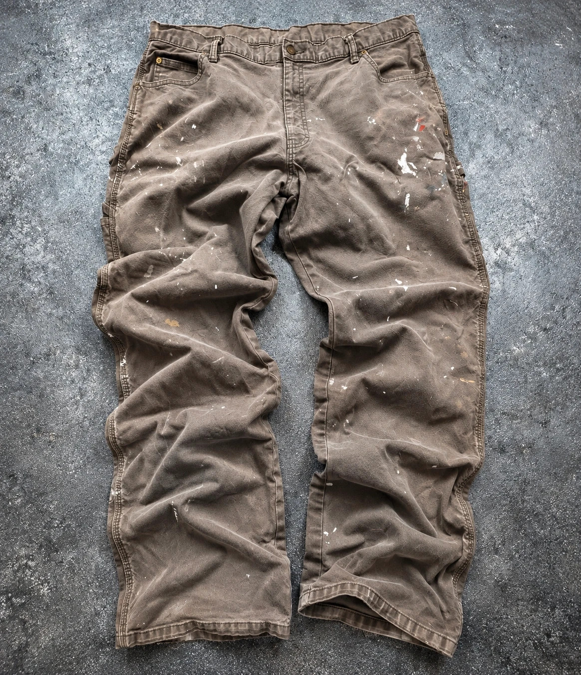 Dickies Carpenter Painter Workwear vintage W39/W40 patiné Utility Pants