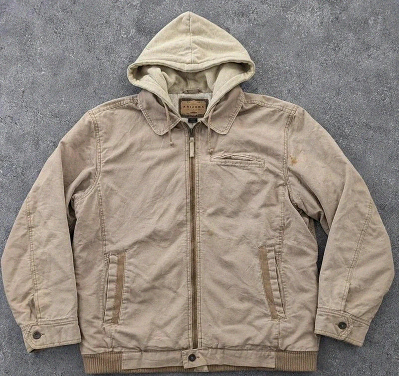Veste Arizona Jean Company LT Workwear Vintage – Hooded Worker Jacket doublée polaire