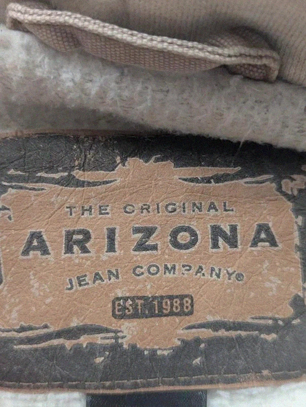 Veste Arizona Jean Company LT Workwear Vintage – Hooded Worker Jacket doublée polaire – WORKWEAR – taille L 5