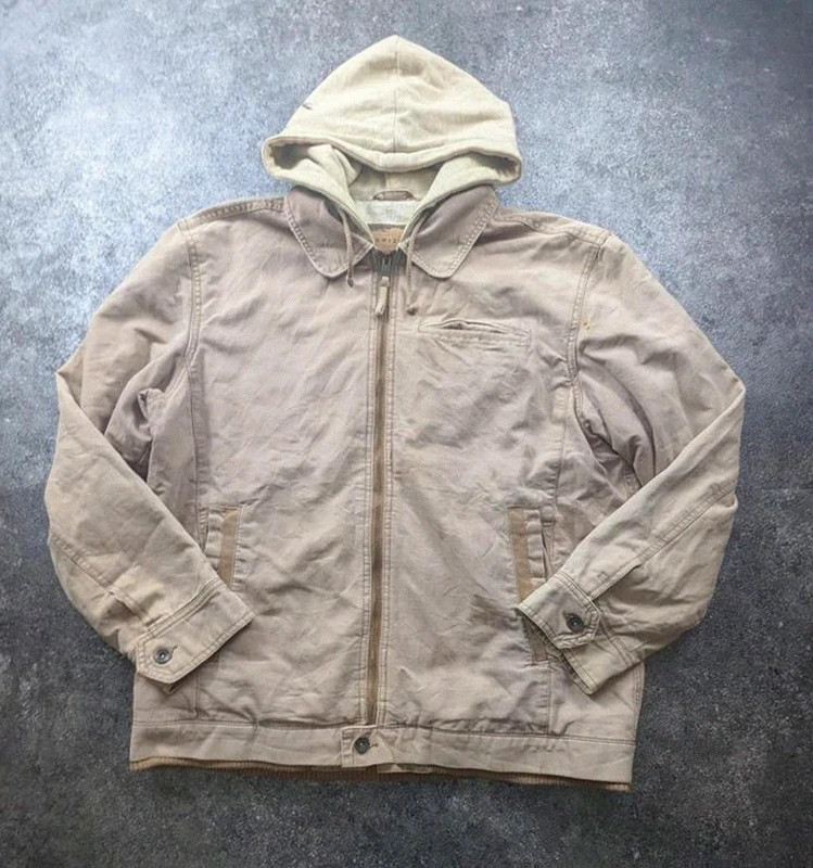 Veste Arizona Jean Company LT Workwear Vintage – Hooded Worker Jacket doublée polaire – WORKWEAR – taille L 2