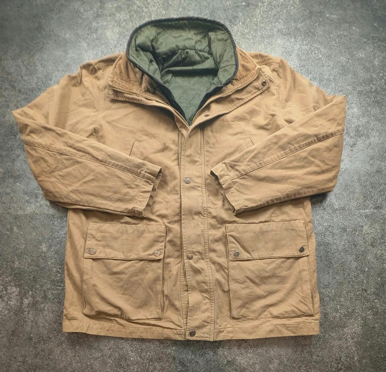 Veste Field Jacket Workwear XXL beige Made in Italy doublure doudoune amovible – WORKWEAR – taille XXL 2
