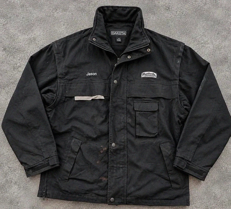Veste Workwear Dakota L 2-en-1 Utility Manches Amovibles Gilet Bandes Réfléchissantes