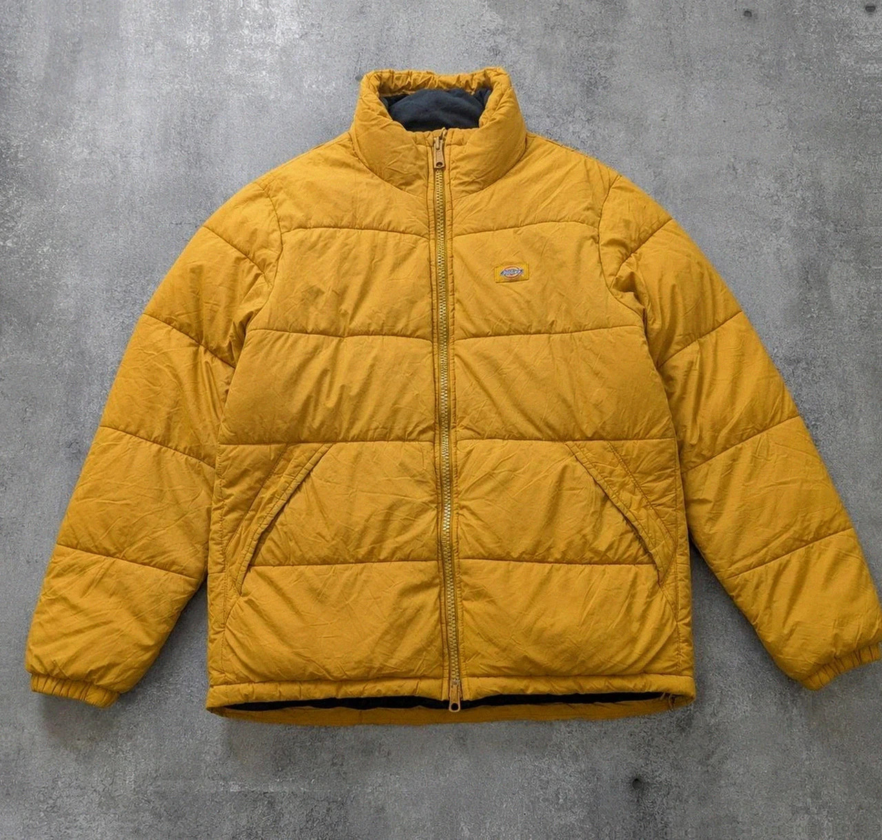 Dickies Doudoune Matelassée Homme Coloris Camel / Ocre Taille S (convient plutôt à un L)