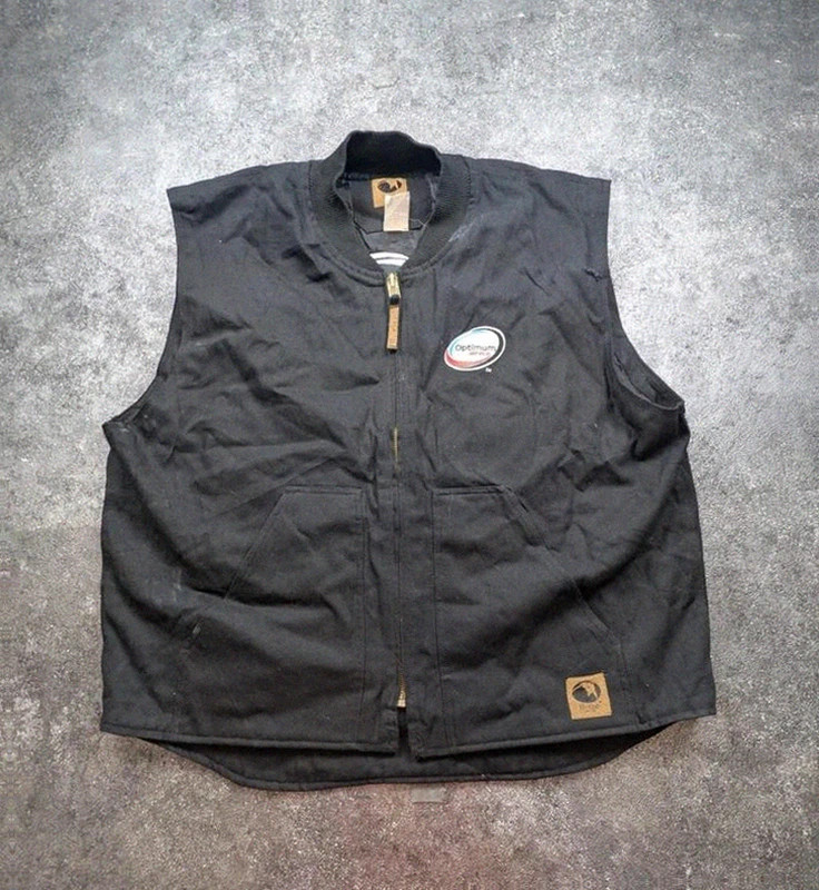 Gilet Berne 2XL Workwear Utility Vest noir matelassé Usa Optimum Service – WORKWEAR – taille XXL 2