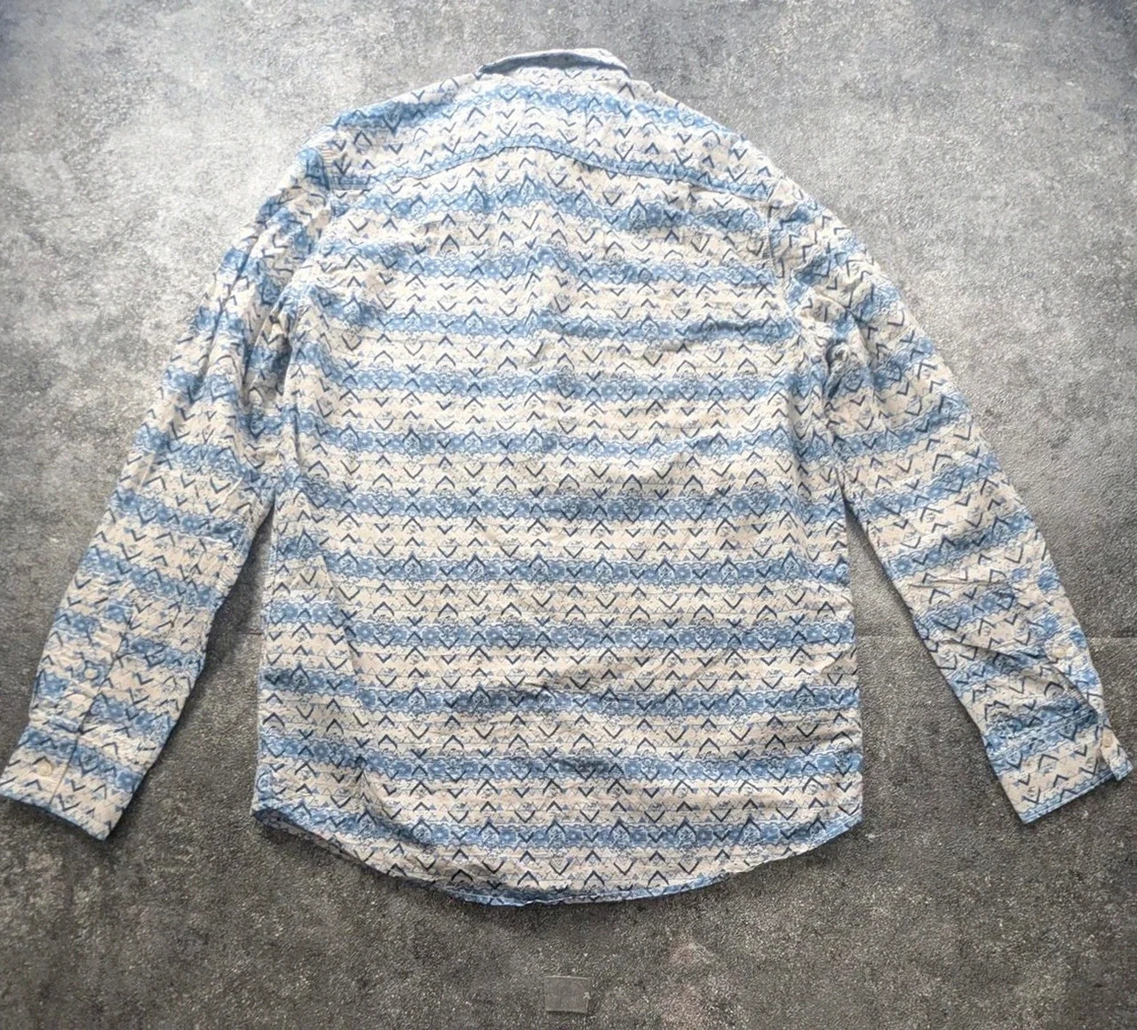Chemise Western Aztec American Rag Cie Homme L 100% Coton Vintage – American Rag – taille L 3