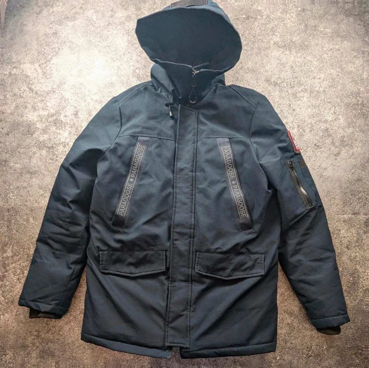 Parka Outdoor Expedition ParaGoose L bleu marine – veste technique hiver Gorpcore Utility – Paragoose – taille L 2