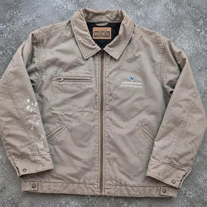 Swingster Heartland veste Workwear Mechanic Jacket XXL beige matelassée