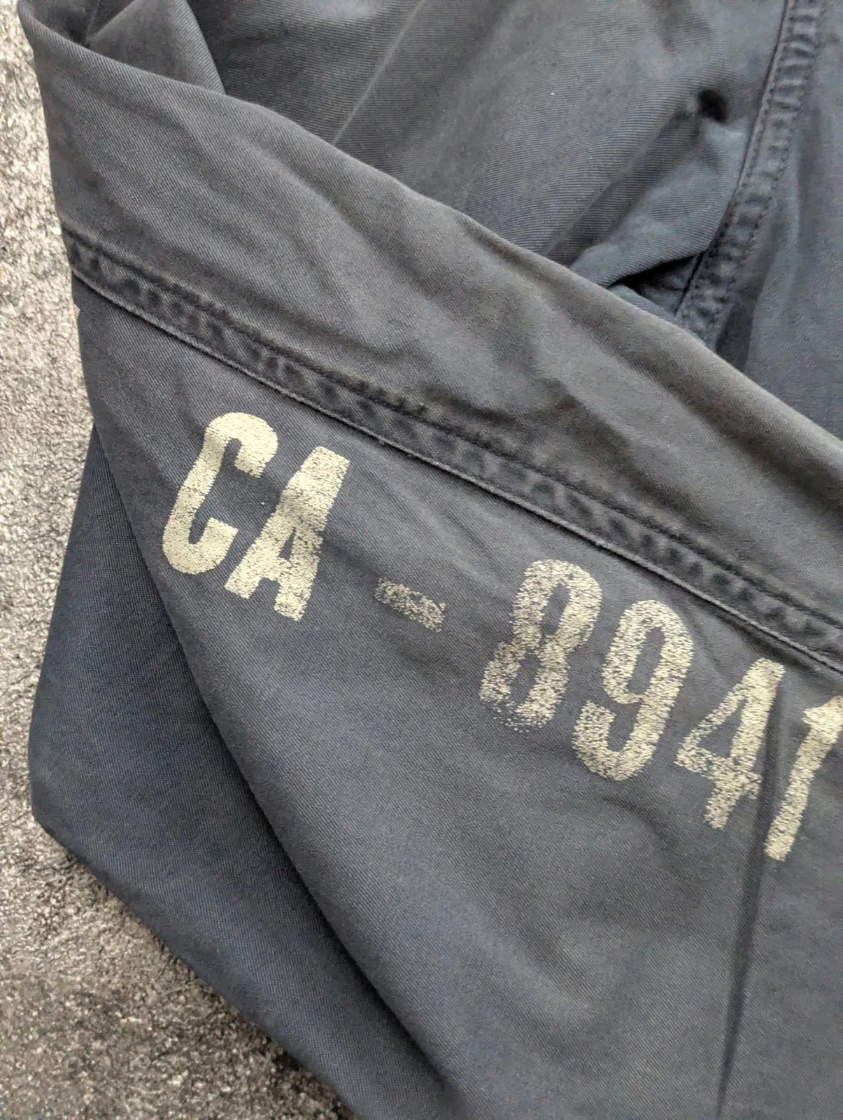 Bellerose – Veste Faded gris anthracite XL/XXL Vintage Prison Style Utility Y2K – Bellerose – taille XXL 4