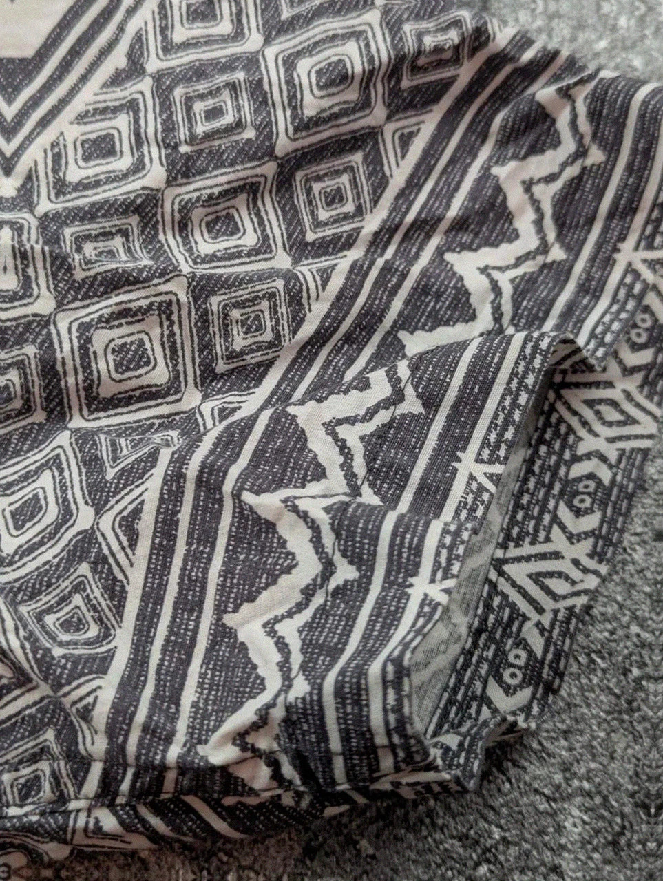 Chemise Homme No Boundaries Aztèque Tribal Ethnique Vintage Festival Coton Stretch Taille S – Vintage Dressing – taille S 5