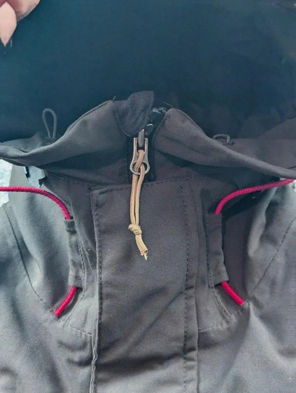 Parka Didriksons 1913 Dry5 S/M – veste technique outdoor grise à capuche – Didriksons – taille S 3