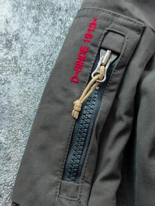 Parka Didriksons 1913 Dry5 S/M – veste technique outdoor grise à capuche – Didriksons – taille S 4