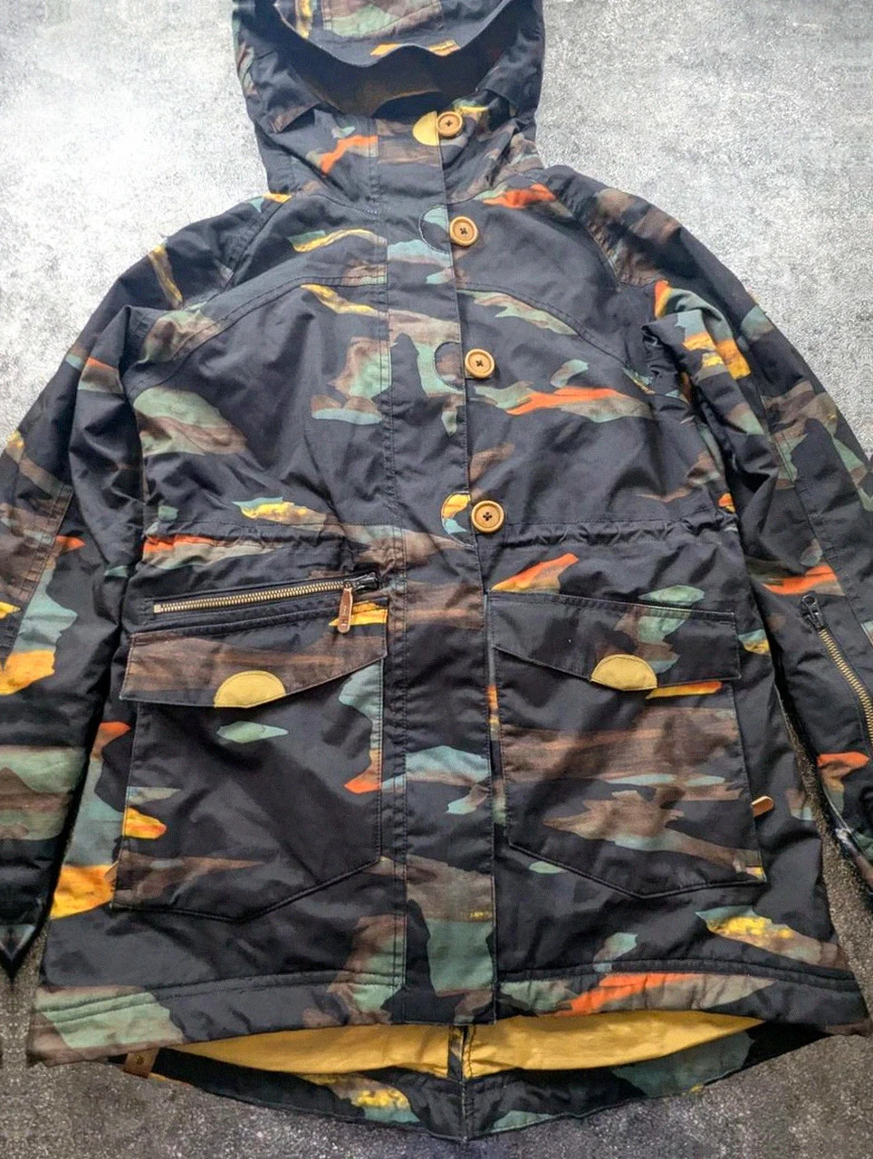 Dc Shoes parka snowboard 15K Waterproof camo 2014 taille M – veste ski technique retro – DC Shoes – taille M 3