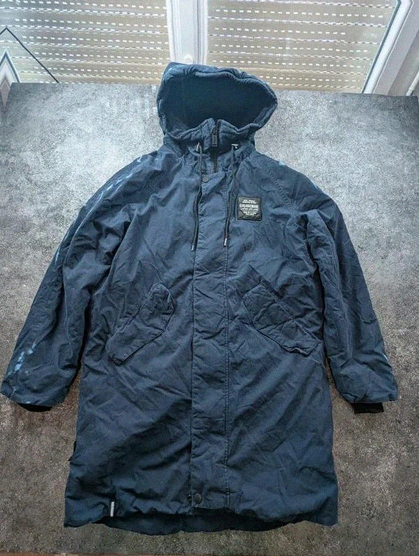 Parka Khujo Genuine Hook2 M bleu marine – doublée chaude Utility Outdoor Y2K – khujo – taille M 2