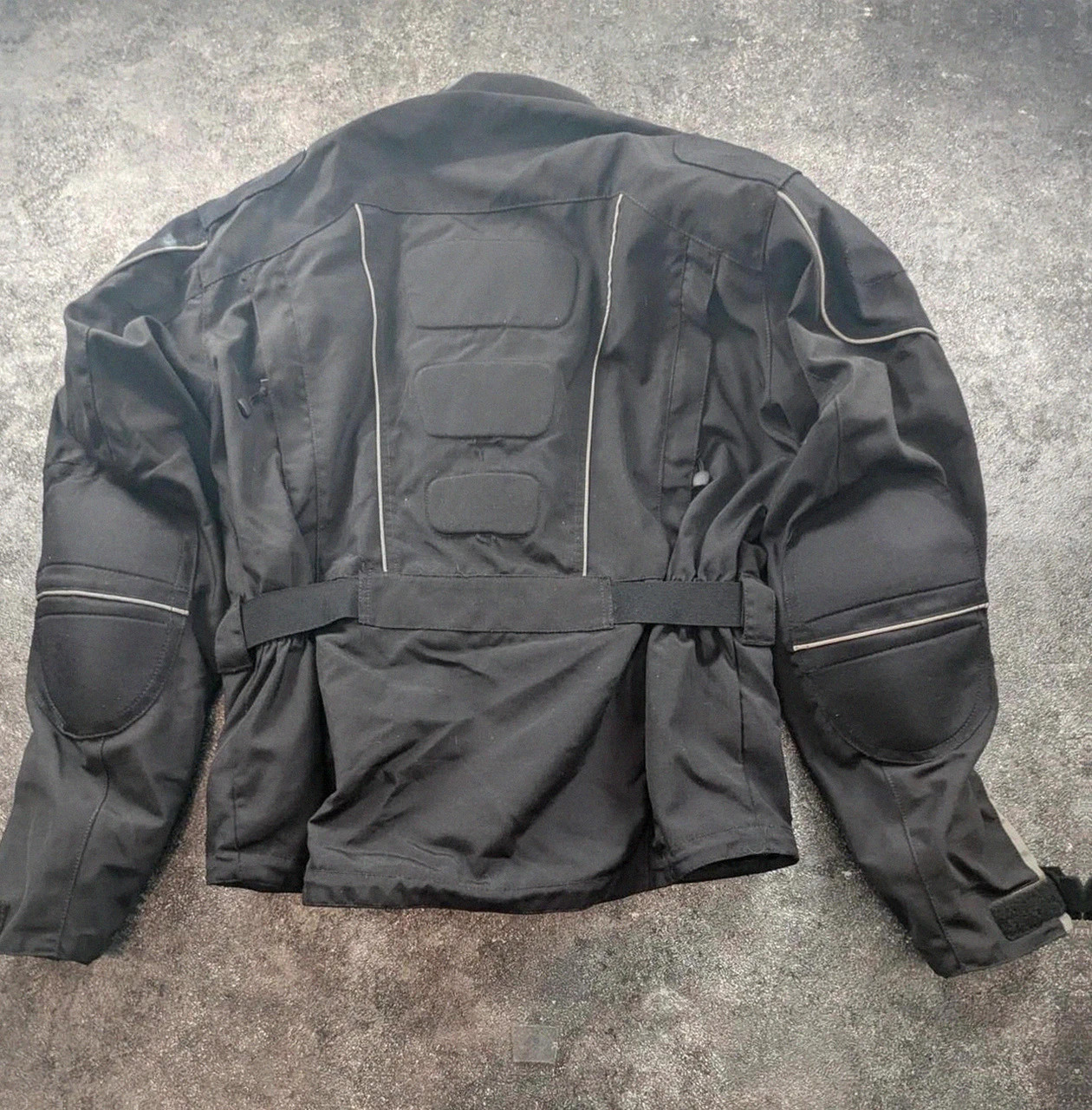 Veste moto textile touring renforcée noir/gris protections intégrées taille L – Vintage Dressing – taille L 4