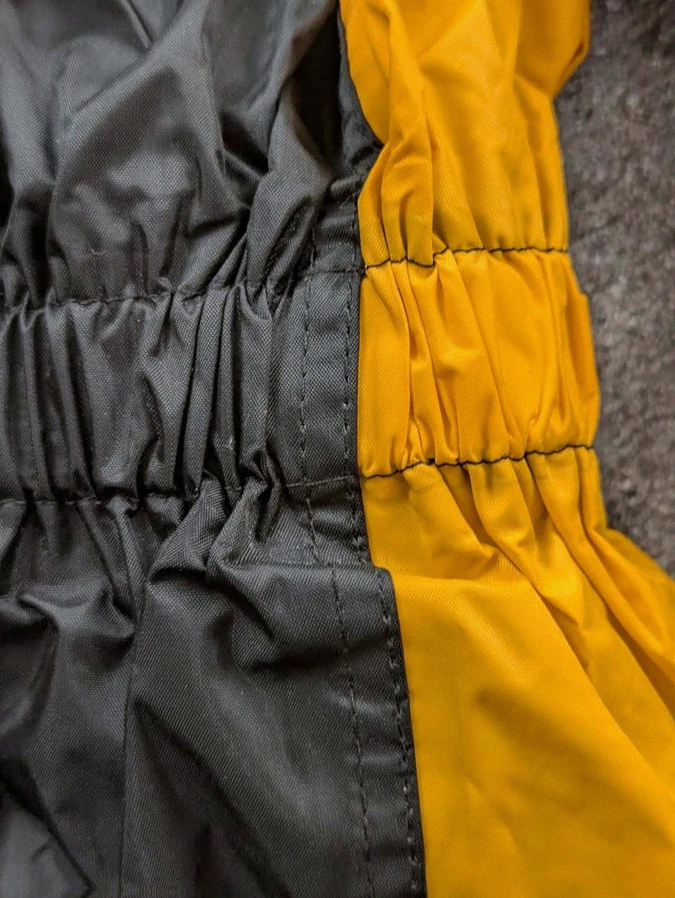 Veste pluie moto Difi noir jaune reflective waterproof biker vintage S – DiFi – taille S 4