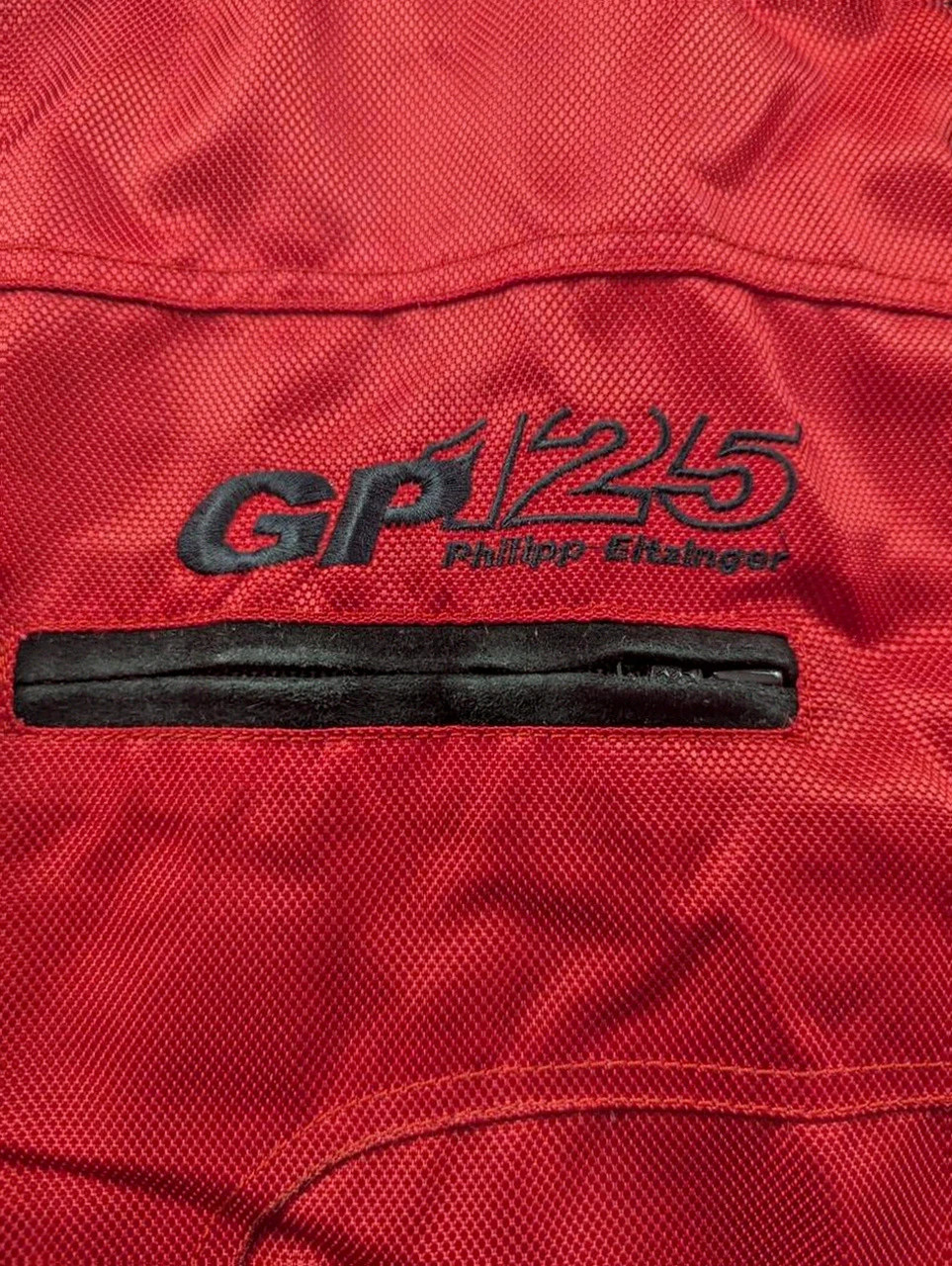 Veste moto Wintex Racing GP125 rouge noire daim protections biker Y2K 56 vintage dressing – Vintage Dressing – taille XL 4