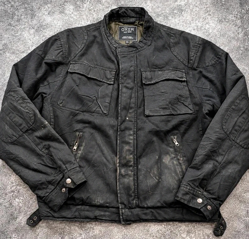 Oxer Basic Wear veste Field Utility Workwear noire patinée XXL / XL