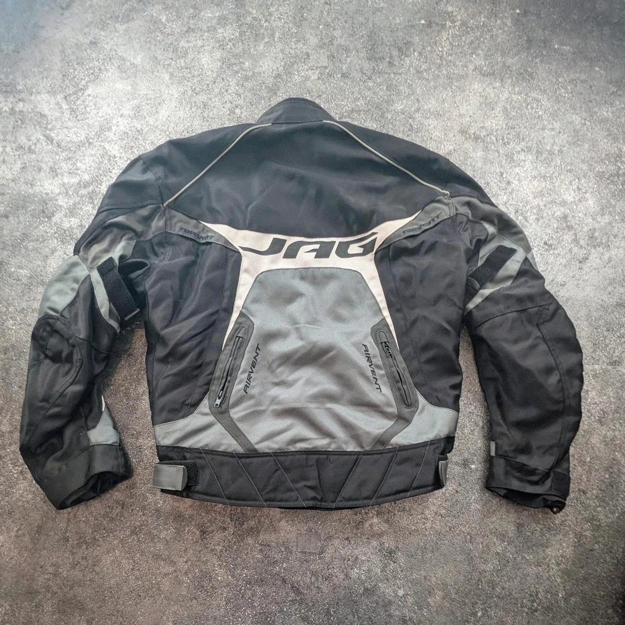 Veste moto Jag Airvent Spider noir gris textile biker touring taille 52/42 L – Spider – taille L 2