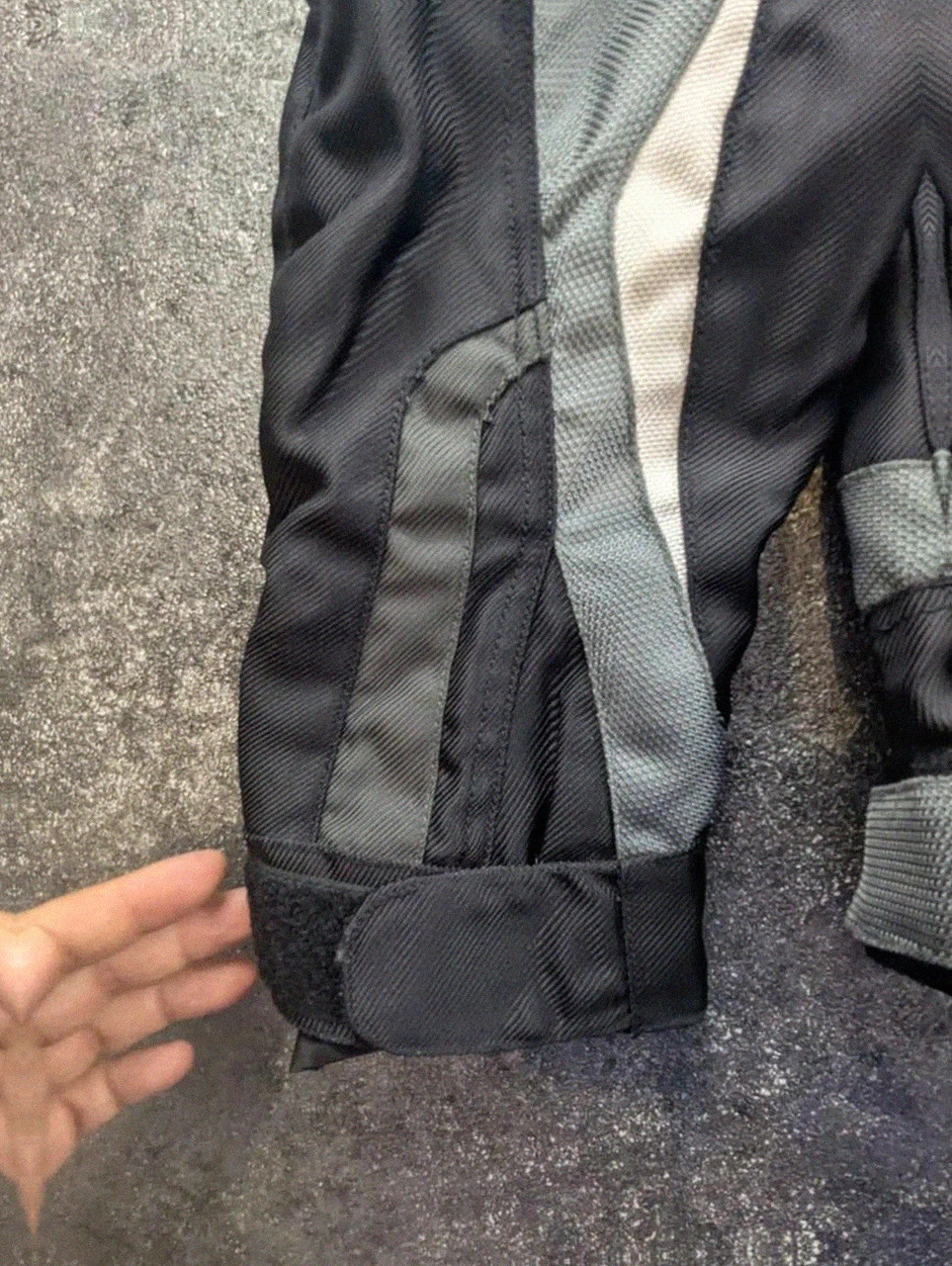 Veste moto Jag Airvent Spider noir gris textile biker touring taille 52/42 L – Spider – taille L 4