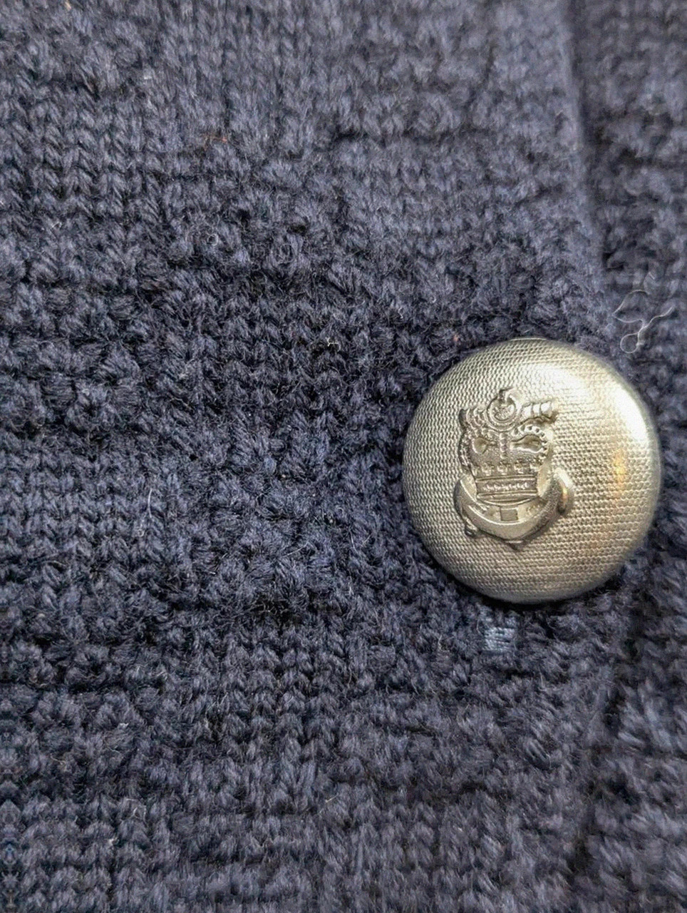 Saint James cardigan gilet pure laine vierge Made in France bleu marine XS / 38 – St. James – taille XS / 34 / 6 4