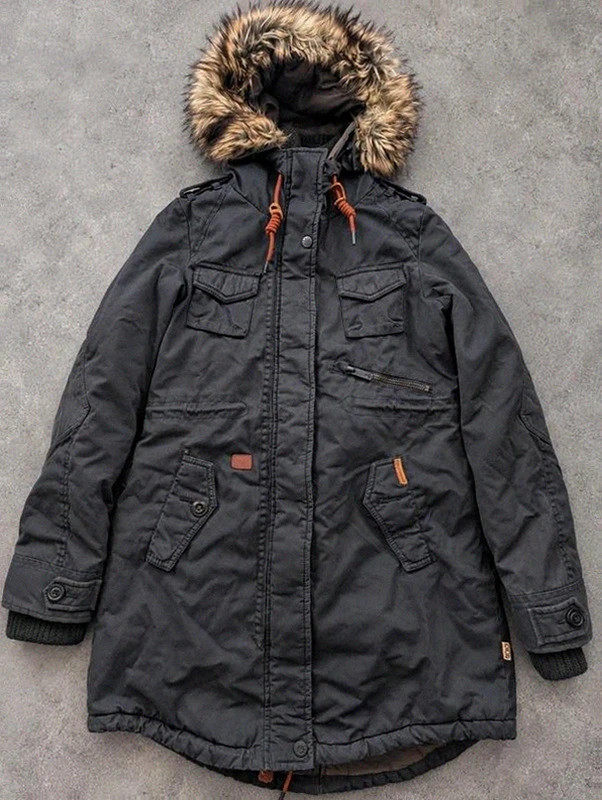 Khujo Steel With Inner Jacket – Parka hiver chaude style militaire utility outdoor taille M