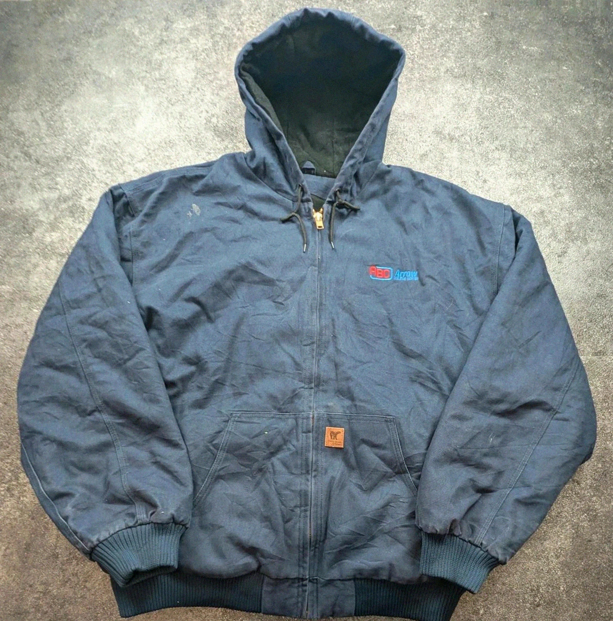 White Bear Active Jacket workwear 2XL Tall bleu marine capuche doublée – WORKWEAR – taille XXL 2